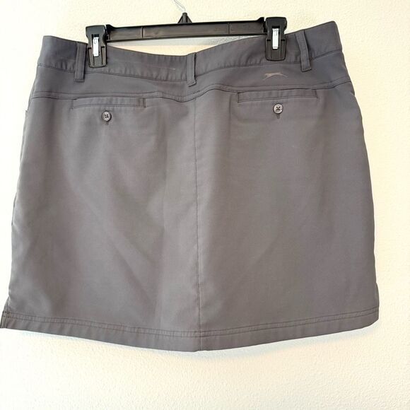 Slazenger Pickleball Tennis Golf Gray Skort Size 12 - Picture 5 of 7